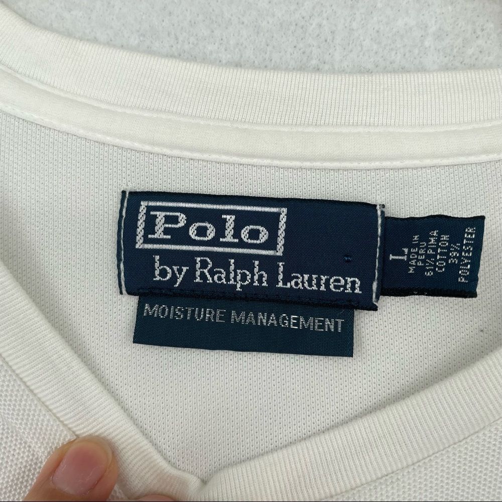 -Polo Ralph Lauren Men's Logo Moisture Management Polo Shirt L - Picture 6 of 7